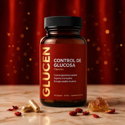 GLUCEN - Control de Glucosa, frente del envase