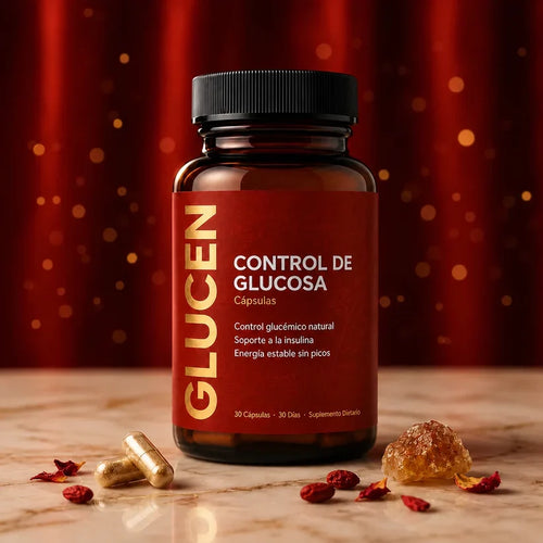 GLUCEN - Control de Glucosa, frente del envase